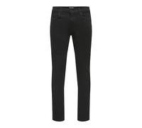 Only & Sons Jeans ONSLOOM Herren Slim Fit Mid Rise Stretch Schwarz Gr. 33/34