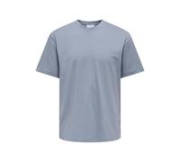 Only & Sons T-Shirt ONSFRED RLX SS TEE Rundhals Herren 100% Baumwolle Grau L