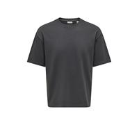 ONLY&SONS - ONSCASPIAN AIRFLEX BOXY SS TEE NOOS Grey Pinstripe - Gr. - XL
