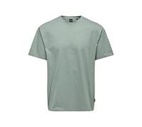 ONLY & SONS Relaxed Fit T-Shirt aus reiner Baumwolle Modell 'FRED LIFE' in Lind, Größe XL