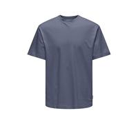 Only & Sons - Bekleidung ONSFRED LIFE RLX SS TEE NOOS - Blau - Größe L