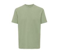 Rundhalsshirt ONLY & SONS "ONSKIAN LIFE REG SEERSUCKER SS TEE NOOS", Damen, Gr. S, grün (seagrass), Single Jersey, Obermaterial: 97% Baumwolle, 3% Elasthan, unifarben, regular fit normal, Rundhals, Sh