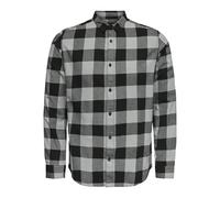Only & Sons NOS Onsgudmund LS Checked Shirt Noos Camicia, Grigio (Griffin Griffin), Small Uomo