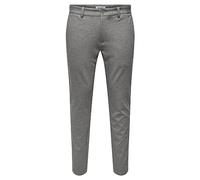 ONLY & SONS O&S Stoffhose Chino Elegante Business Pants Stretch Trousers Slim Fit Tapered Leg ONSMARK, Farben:Beige,Größe-Hosen:W30 L34,Z - Länge L30/32/34/36/38:L34