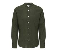 ONLY&SONS - ONSCAIDEN LIFE LS LINEN BLEND MAO NOOS - Gr. - L