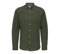 ONLY & SONS - ONSCAIDEN LIFE LS SOLID LINEN BLEND NOOS - Gr. - XL