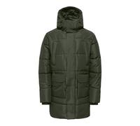 Parka ONLY & SONS "ONSCAM PARKA OTW", Herren, Gr. XL, forest night, Web, Obermaterial: 100% Polyester, unifarben, Windstopperbündchen, Jacken Parka (96591747-XL) forest night