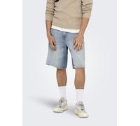 ONLY&SONS - ONSCARL LB 2958 TAI DNM SHORTS NOOS Light Blue Denim - Gr. - XL