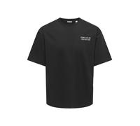 ONLY&SONS - ONSCASPIAN AIRFLEX AMORE BOXY SS TEE Black - Gr. - XL