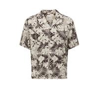 ONLY&SONS - ONSDASH LIFE REG AOP SS 001 RESORT SHIRT Coffee Bean - Gr. - L
