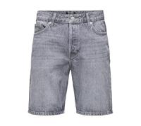 Only & Sons EDGE Jeans-Shorts - grau / M