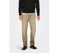 ONLY & SONS "ONSEDGE STRAIGHT BROMO 0017 DOT DNM NOOS" (26266820-28) beige