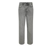 Loose-fit-Jeans ONLY & SONS "ONSFADE LOOSE WB 6778 A14 DNM NOOS", Herren, Gr. 36, Länge 32, blau (medium grau denim), Denim/Jeans, Obermaterial: 100% Baumwolle, Abriebeffekte, loose fit, Jeans (719189