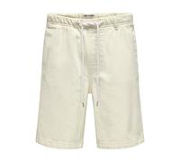 Only & Sons Onsfade Strings White 4160 DNM Shorts
