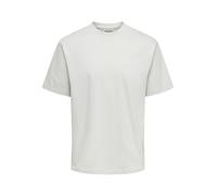 ONLY&SONS - ONSFRED LIFE RLX SS TEE NOOS Mirage Gray - Gr. - S