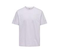 ONLY&SONS - ONSFRED LIFE RLX SS TEE NOOS Misty Lilac - Gr. - XL