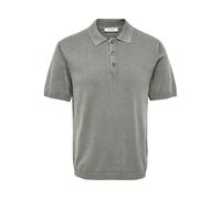 ONLY&SONS - ONSGARSON SS REG WASH POLO KNIT Castor Gray - Gr. - M