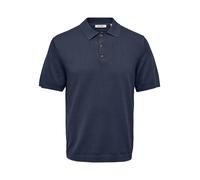 ONLY&SONS - ONSGARSON SS REG WASH POLO KNIT Dress Blues - Gr. - S