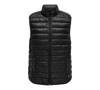 ONLY and SONS ONSGAVIN LIFE LIGHT QUILTED ZIP VEST OTW Weste schwarz in L