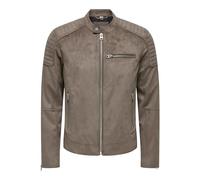 ONLY&SONS - ONSGUS FAUX SUEDE RACER JACKET OTW NOOS - Gr. - S