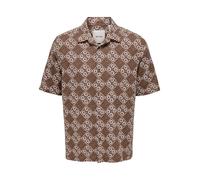 ONLY&SONS - ONSJOHNSON REG SS 036 SHIRT Potting Soil - Gr. - XL