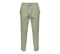 Only & Sons Tapered Fit Hose mit Stretch-Anteil Modell 'LINUS' in Hellgruen, Größe S