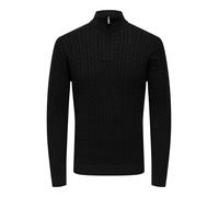 ONLY & SONS Onsloui Reg 12 Cabel Half Zip Knit