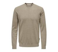 ONLY & SONS Onsloui Reg 12 Mel Crew Knit