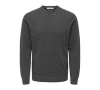 ONLY & SONS Onsloui Reg 12 Mel Crew Knit Noos