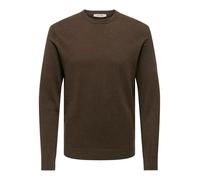 Only & Sons Onsloui Reg 12 Mel Crew Knit Noos