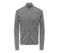 ONLY & SONS Onsmalik Reg 12 Pin Zip Cardigan Knit
