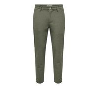 ONLY & SONS Chino "Mark" - Slim fit - in Khaki - Größe W30/L32 | Herrenhosen