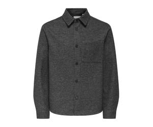 ONLY&SONS - ONSMICAH TWILL OVERSHIRT FRML Medium Grey Melange - Gr. - L