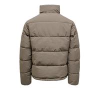 ONLY & SONS Winterjacke "Pack Life" in Taupe - Größe M | Herren Plussize
