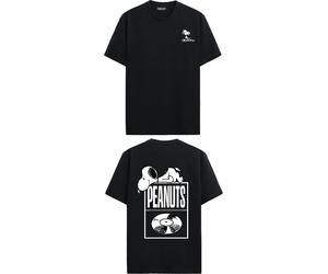 ONLY&SONS - ONSPEANUTS BACK LIFE OVZ SS LIC TEE CS Black - Gr. - XL