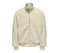 ONLY&SONS - ONSRAY SHERPA JACKET OTW VD Silver Lining - Gr. - XL