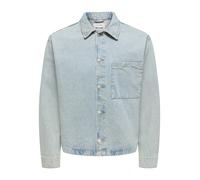 ONLY&SONS - ONSSPRICK BOX AZG DNM JACKET Medium Blue Denim - Gr. - L