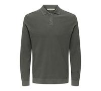 ONLY & SONS Onstony Reg 12 Ls Waffle Polo Knit
