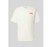 ONLY & SONS Oversized T-Shirt aus reiner Baumwolle Modell 'PEANUTS' in Offwhite, Größe S