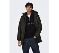 ONLY & SONS Parka in Khaki - Größe L | Herrenjacken