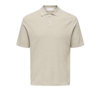 ONLY & SONS Poloshirt "Tony" in Beige - 20% | Größe M | Herren Plussize