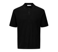 ONLY & SONS Poloshirt "Tony" in Schwarz - Größe S | Herren Plussize