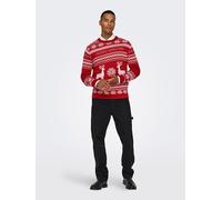 Only & Sons Strickpullover Onsxmas Pullover für Herren - S