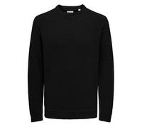 ONLY & SONS Pullover in Schwarz - Größe S | Herren Plussize