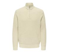 ONLY & SONS Pullover "Jion" in Beige - Größe M | Herren Plussize