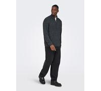 ONLY & SONS Pullover "Jion" in Schwarz - Größe XL | Herren Plussize