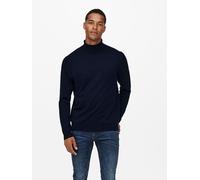 ONLY & SONS Rollkragenpullover »WYLER LIFE ROLL NECK KNIT«, navy
