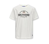 Only&Sons Shirt "Lenny" in Weiß - Größe 146/152 | Kinder Oberteile