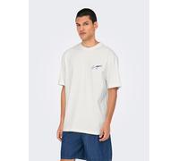 ONLY & SONS Shirt "Milo" in Weiß - 23% | Größe XL | Herren Plussize