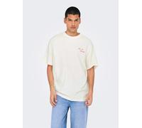 ONLY & SONS Shirt "Milo" in Weiß - 17% | Größe XL | Herren Plussize